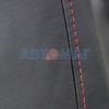 Авточехлы экокожа Kia Ceed 2016 (Air Bag) Лима, перфорированный черно-красный