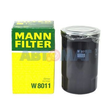 Фильтр масляный MANN W 8011 для Hyundai Santa Fe, Sonata, Tucson, i30 для Kia Carens, Cee'd, Magentis, Sportage