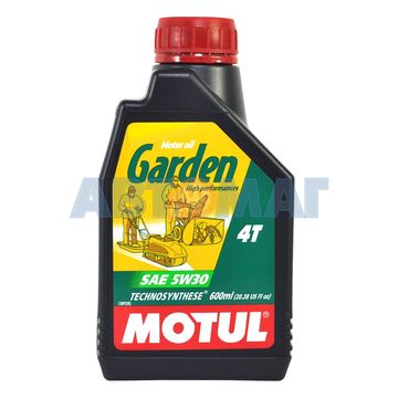 Масло моторное Motul Garden 4T 5w30 0,6л полусинтетическое