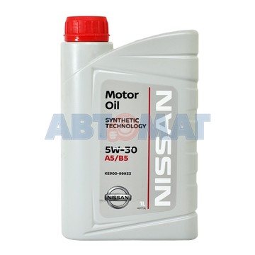 Масло моторное Nissan 5w30 A5/B5 1л синтетическое