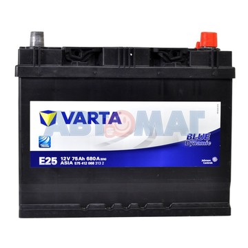 Аккумулятор VARTA 75e 575 412 068 Blue dynamic -75 Ач (E25)