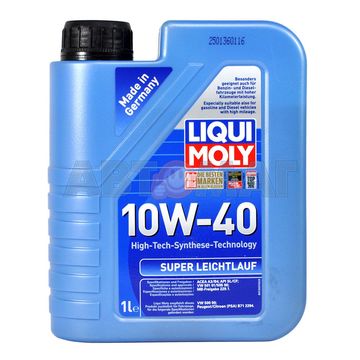 Масло моторное LIQUI MOLY Super Leichtlauf 10W40 1л полусинтетическое