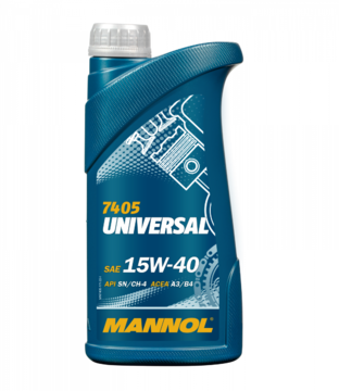 Масло моторное MANNOL Universal (7405-1)15w40 1л минеральное