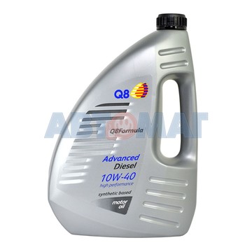 Масло моторное Q8 Formula Advanced Diesel 10w40 4л полусинтетическое