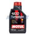 Масло моторное Motul 4100 TurboLight 10w40 1л полусинтетическое