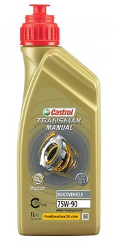 Масло трансмиссионное Castrol Transmax Manual Multivehicle 75w90 GL-4 1л синтетическое