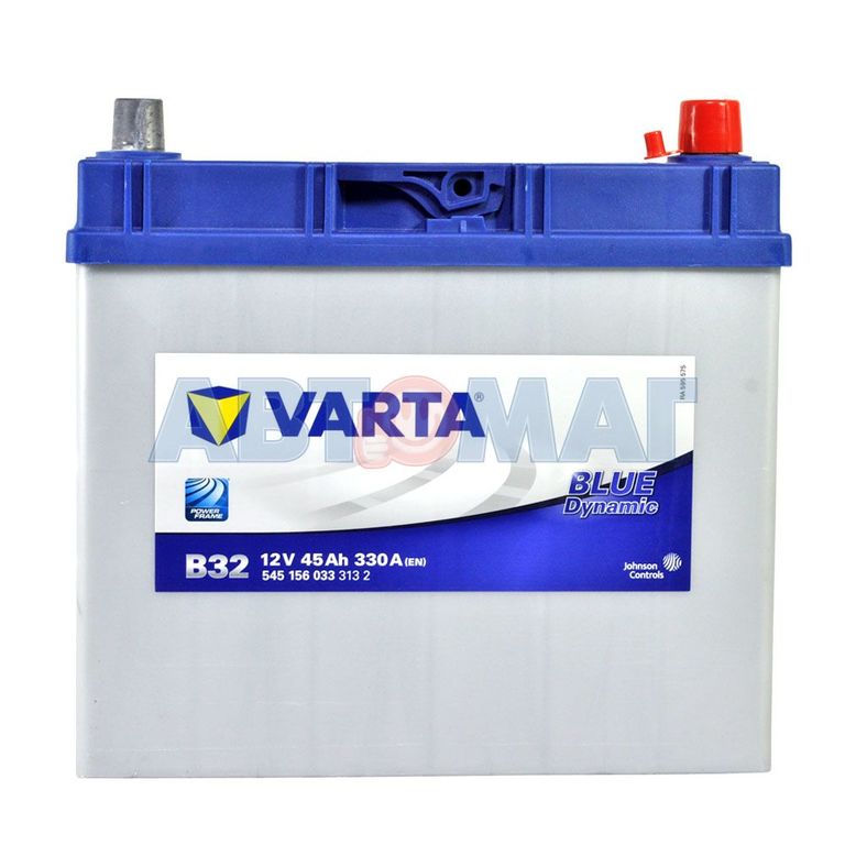 VARTA B32 Blue Dynamic 45Ah 330A Autobatterie 545 156 033