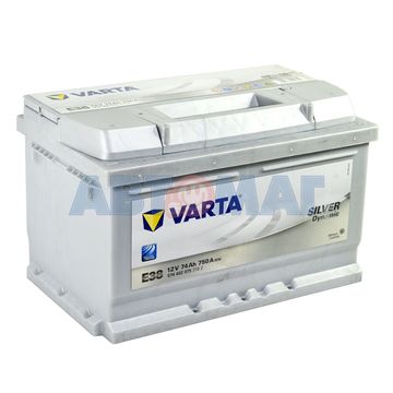 Аккумулятор VARTA 74е 574 402 075 Silver dynamic-74Ач (E38)