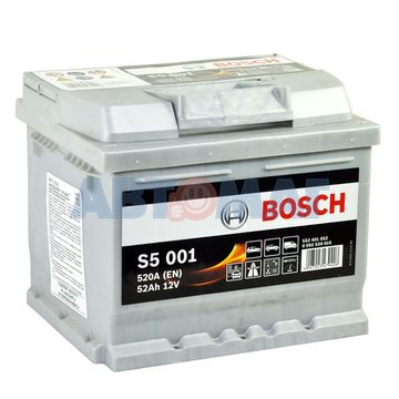 Аккумулятор BOSCH S5 Silver Plus S5001