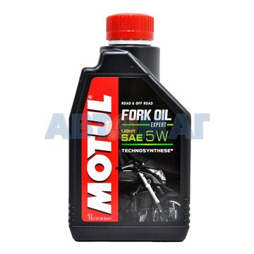 Вилочное масло Motul Fork Oil Expert Light 5w 1л полусинтетическое