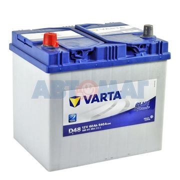 Аккумулятор VARTA Blue Dynamic D48 (2018 г.)