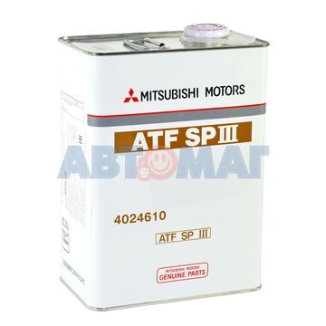 Жидкость для АКПП Mitsubishi ATF SP III 4л
