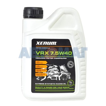 Масло моторное Xenum WRX 7.5w40 1л синтетическое с керамикой