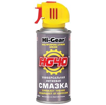 Универсальная литиевая смазка Hi-Gear (HG5504) аэрозоль 185мл