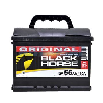 Аккумулятор BLACK HORSE - 55А/ч 480А +L