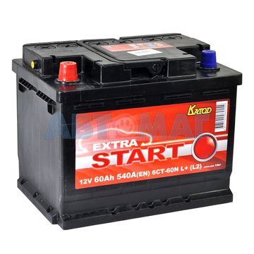 Аккумулятор EXTRA START (Катод) - 60 А/ч 540А +L