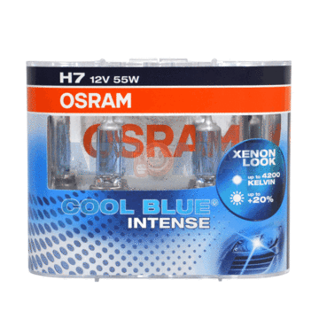 Комплект автоламп OSRAM Cool Blue Intense H7 55W 12V (64210 CBI_HCB)