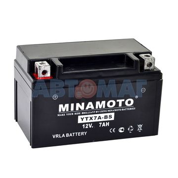 Аккумулятор мото MINAMOTO (YTX7A-BS)