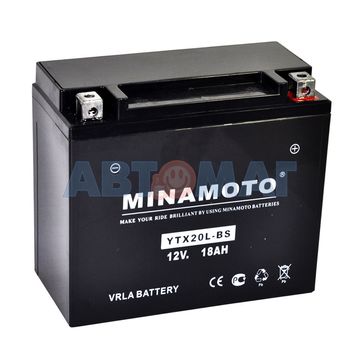 Аккумулятор мото MINAMOTO (YTX20L-BS)