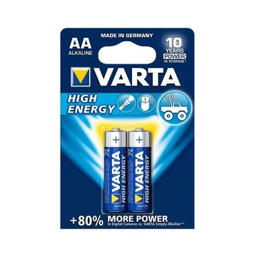 Батарейки VARTA HIGH ENERGY/LONGLIFE AA LR06 (блистер 2шт)